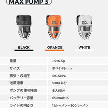 画像をギャラリービューアに読み込む, マックスポンプ3