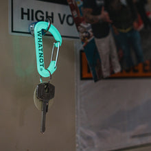 画像をギャラリービューアに読み込む, 蓄光カラビナ