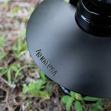 画像をギャラリービューアに読み込む, マットブラック小型オイルランタン & マットブラックシェード【真鍮ネームプレート付】