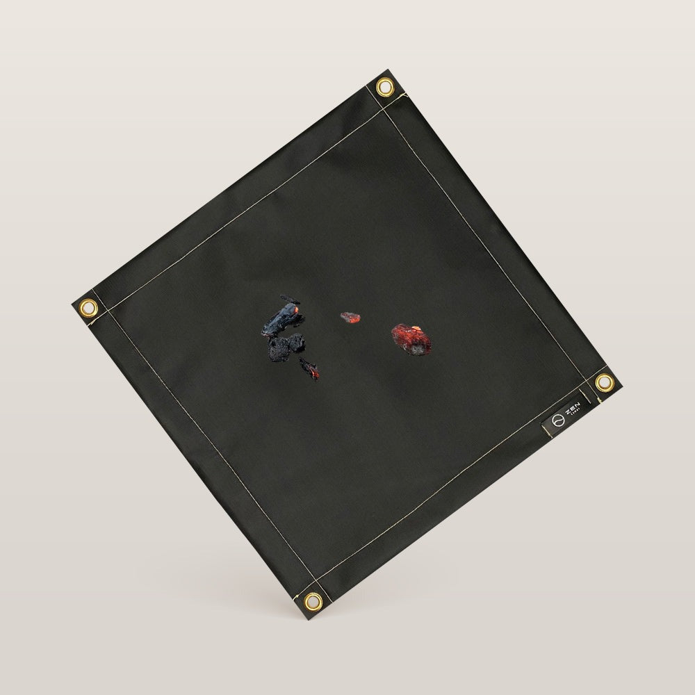 ZEN Camps – 焚き火シート（黒）95cm × 60cm 9W-CSE9-Q1KG – PLUS YU