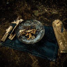 画像をギャラリービューアに読み込む, 焚き火シート(黒)95cm × 60cm