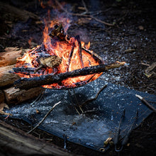 画像をギャラリービューアに読み込む, 焚き火シート(黒)95cm × 60cm