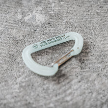 画像をギャラリービューアに読み込む, 蓄光カラビナ