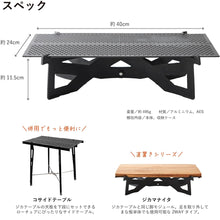 画像をギャラリービューアに読み込む, ジカテーブル