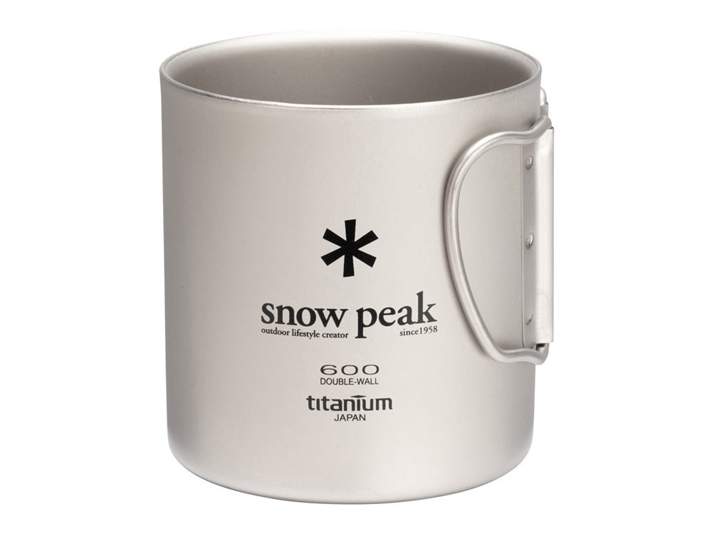 スノーピーク　チタンダブルマグ　600 Snow Peak – チタンダブルマグ 600 – PLUS YU