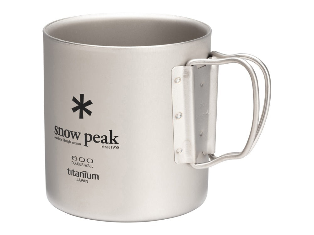 スノーピーク　チタンダブルマグ　600 Snow Peak – チタンダブルマグ 600 – PLUS YU