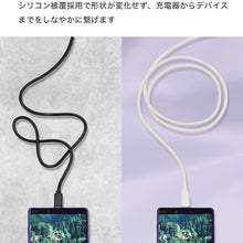 画像をギャラリービューアに読み込む, CIO シリコンケーブルCtoC 1m
