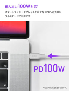 CIO シリコンケーブルCtoC 1m