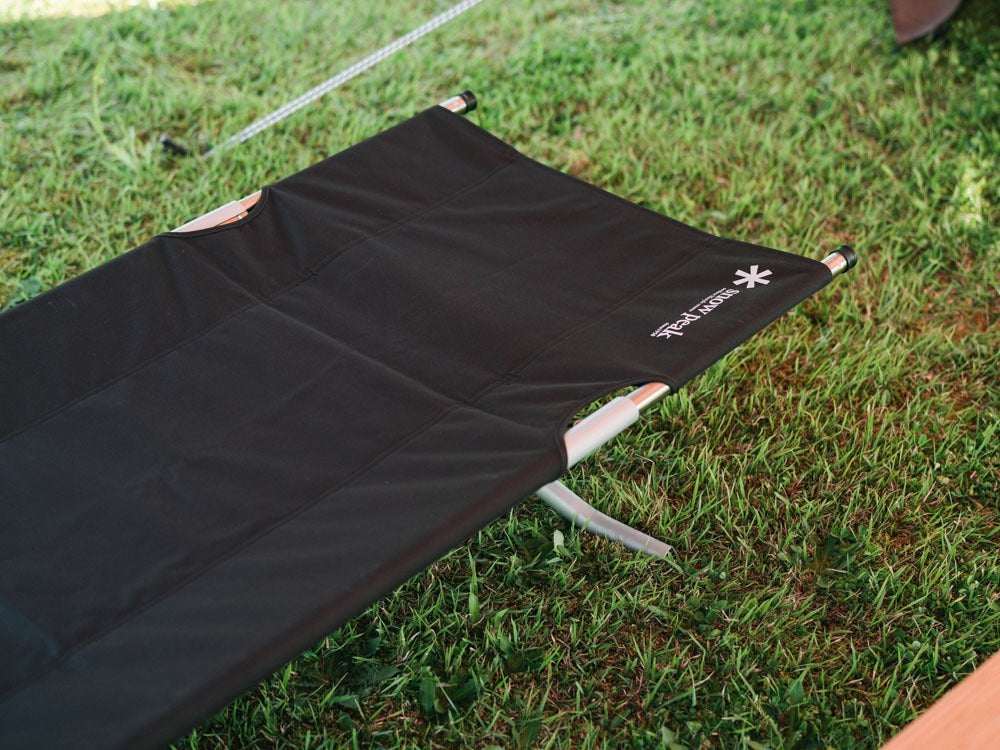 Snow Peak – スノーピークコット ハイテンションブラック FES Snow Peak – スノーピークコット ハイテンションブラック FES