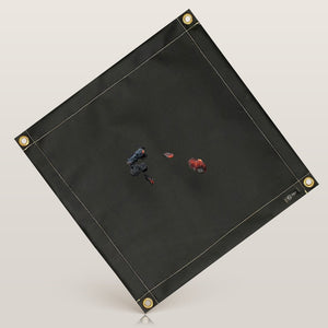 焚き火シート（黒）95cm × 95cm