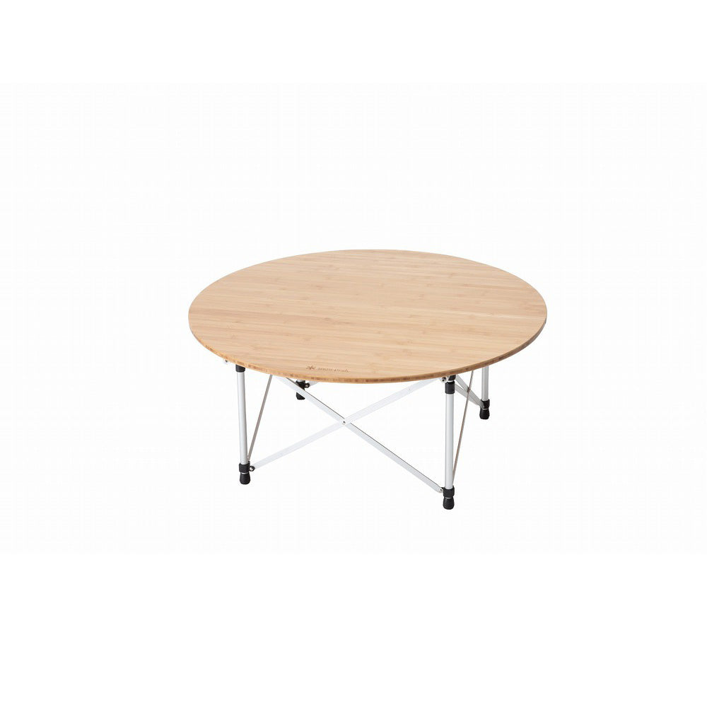 Snow Peak – ローテーブルラウンド竹 LV-242 – PLUS YU