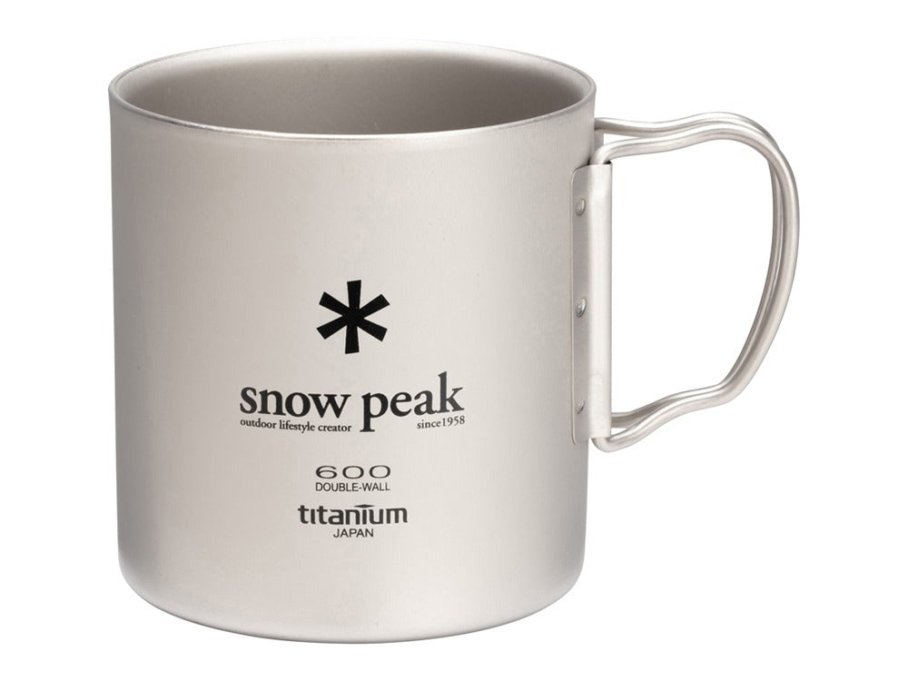 スノーピーク　チタンダブルマグ　600 Snow Peak – チタンダブルマグ 600 – PLUS YU