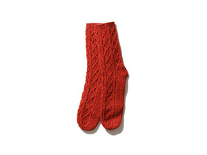 Alpaca Knit Socks