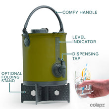 画像をギャラリービューアに読み込む, Colapz 2-in-1 Water Carrier &amp; Bucket
