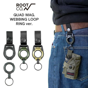 GRAVITY QUAD MAG. WEBBING LOOP RING ver.